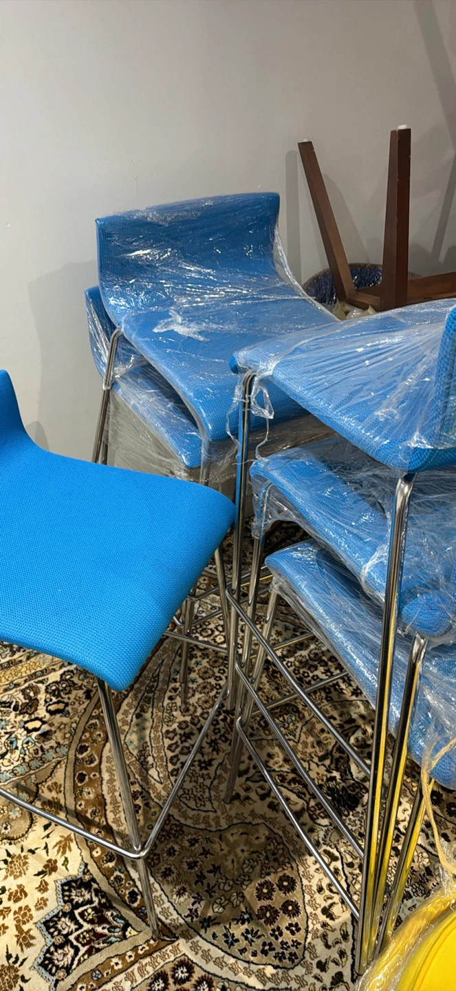 Set of 6 Bar Stools - photo 2