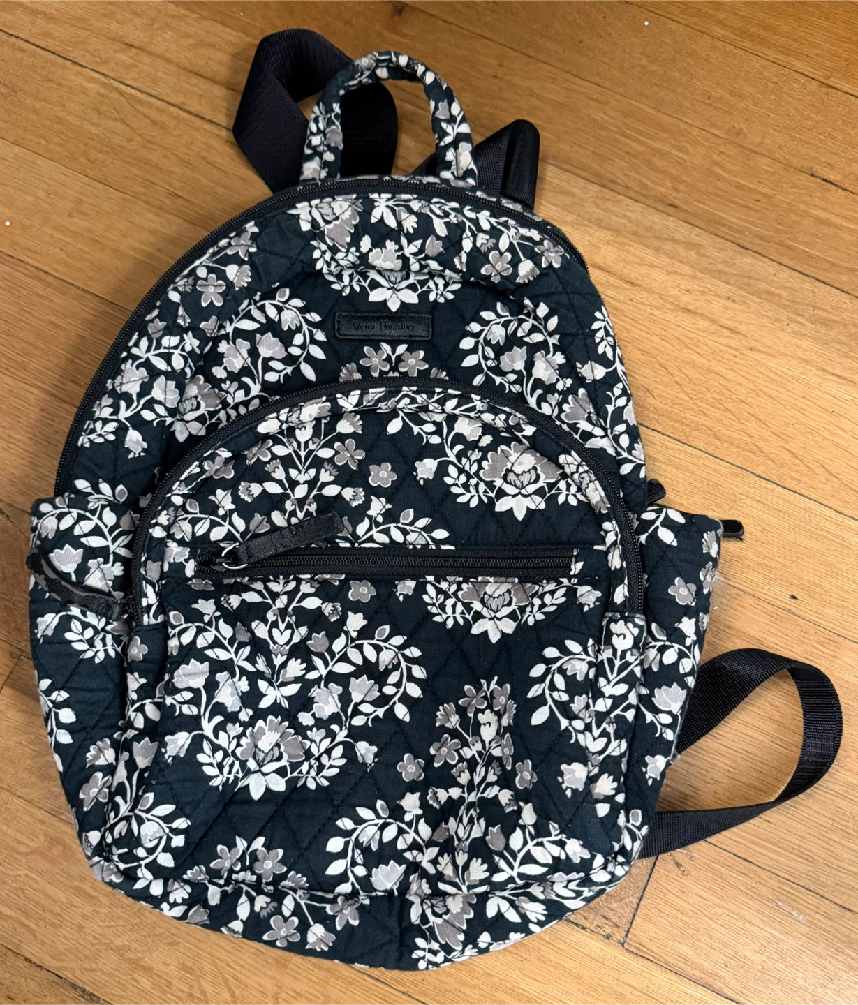 Vera Bradley Quilted Floral Backpack
