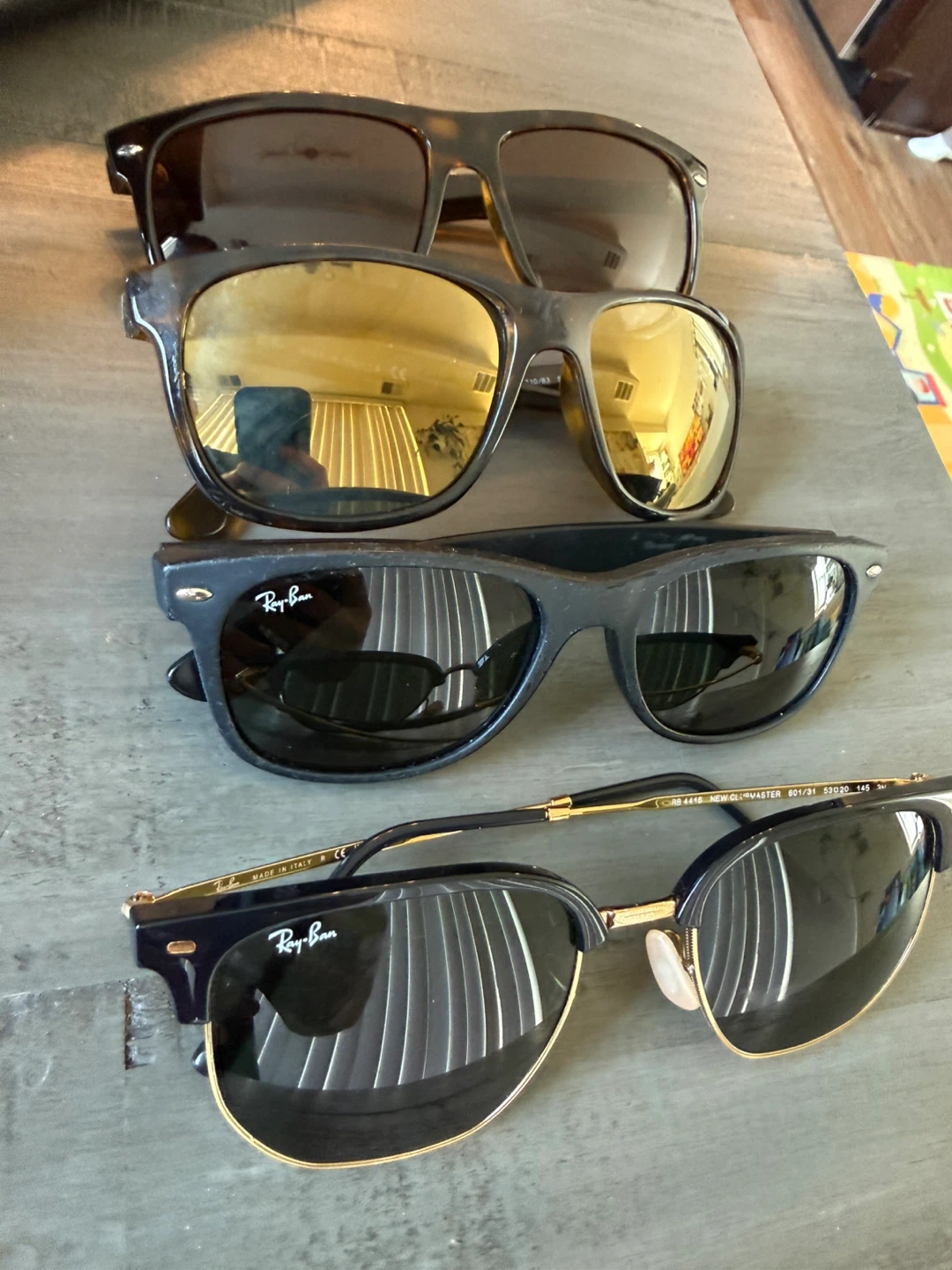 Ray-Ban sunglass lot