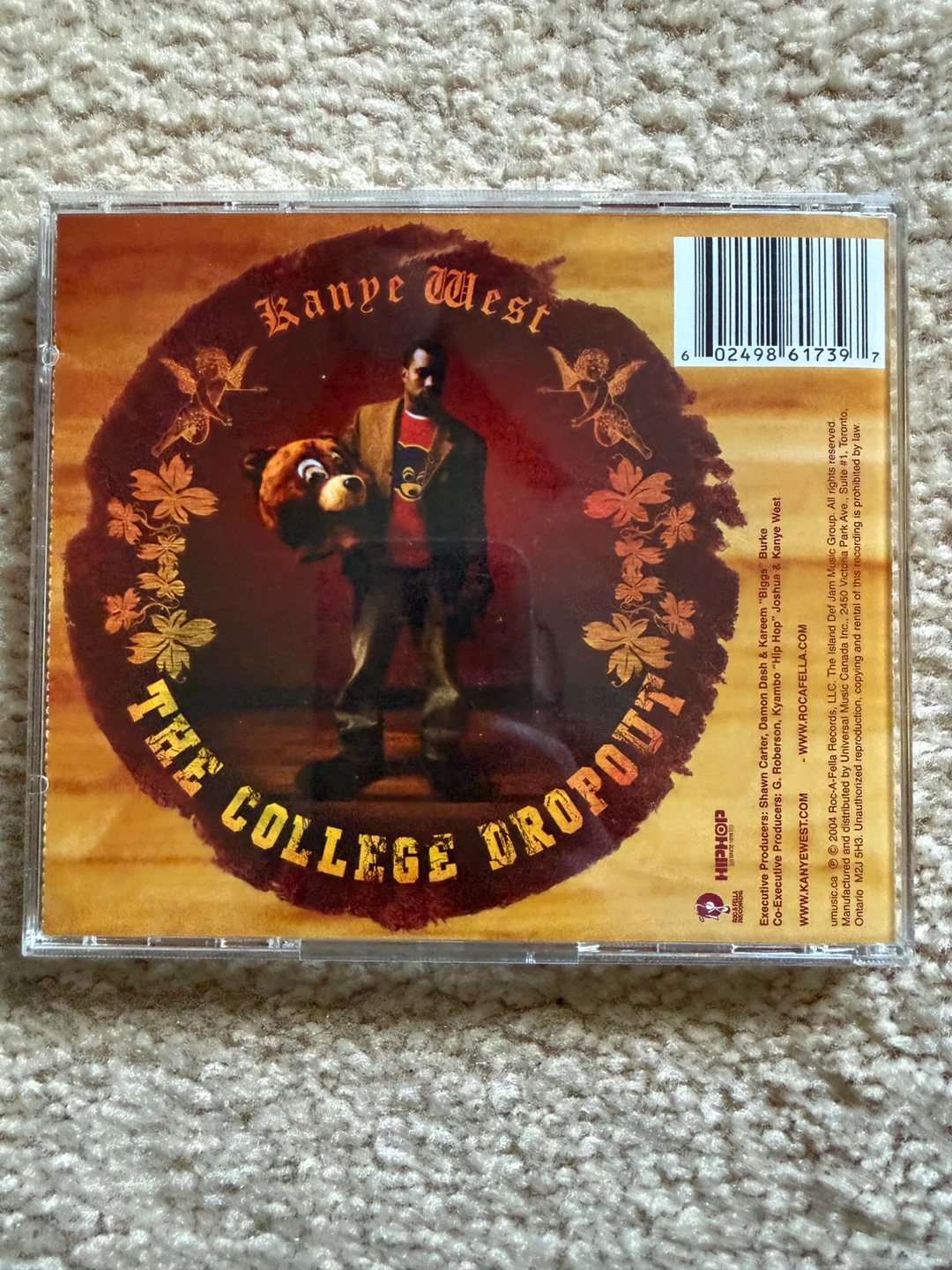 Kanye West The College Dropout CD - photo 2