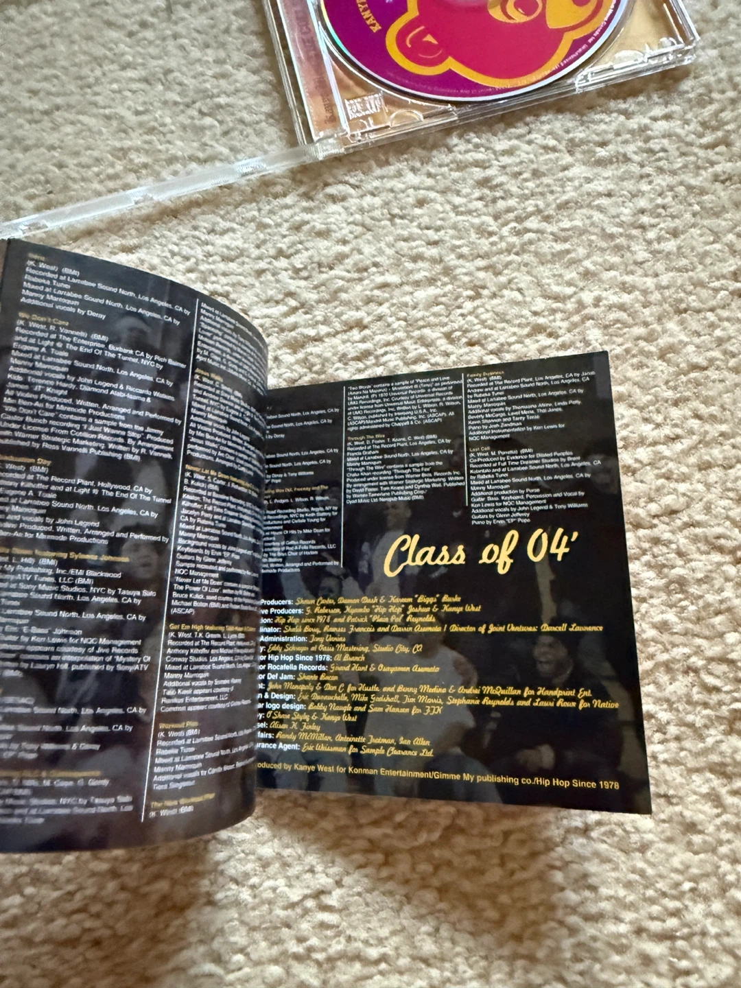 Kanye West The College Dropout CD - photo 5