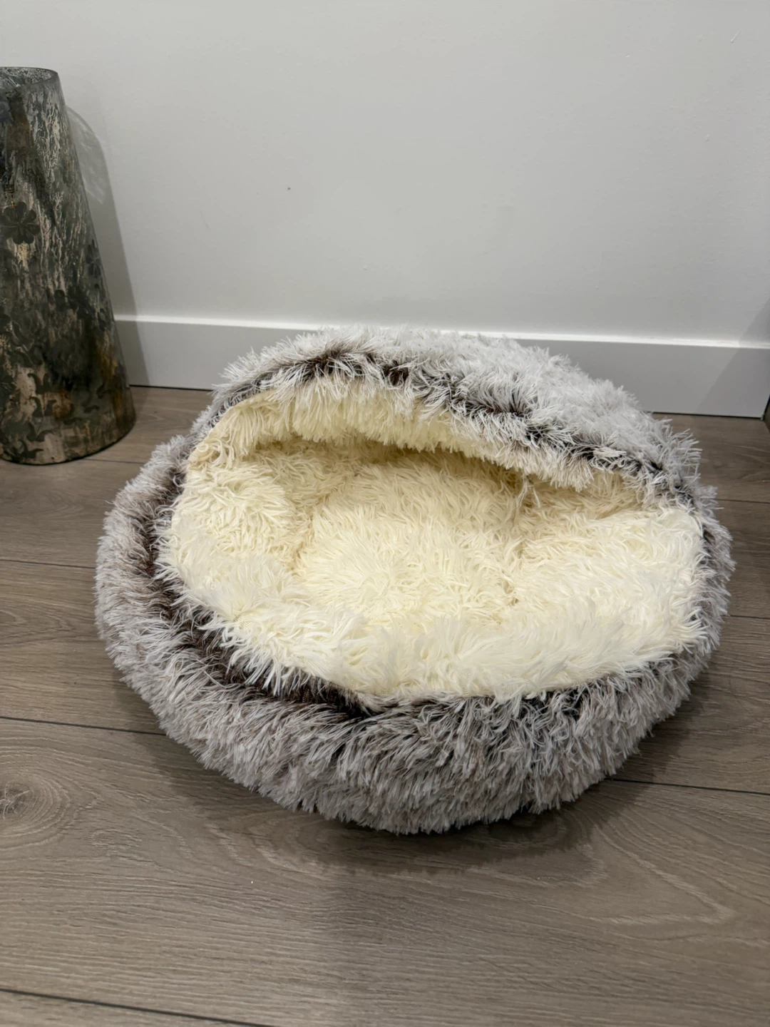 Soft Plush Round Cat Bed
