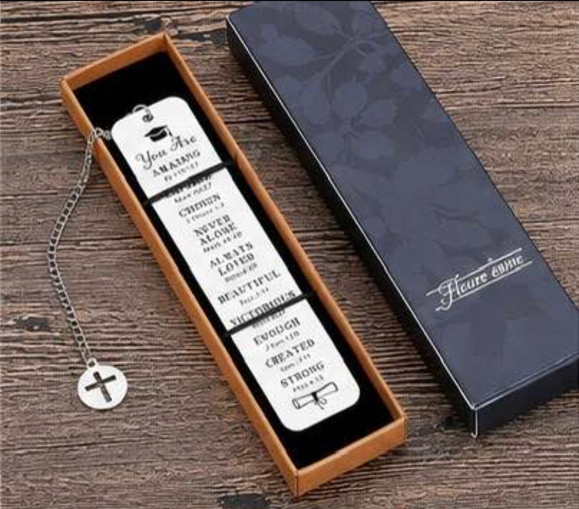 Her Him Christian Religious Inspirational Bookmark