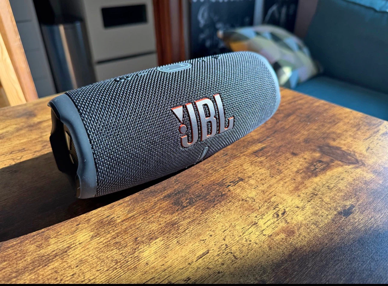 JBL Charge 5 Portable Waterproof Speaker - Black