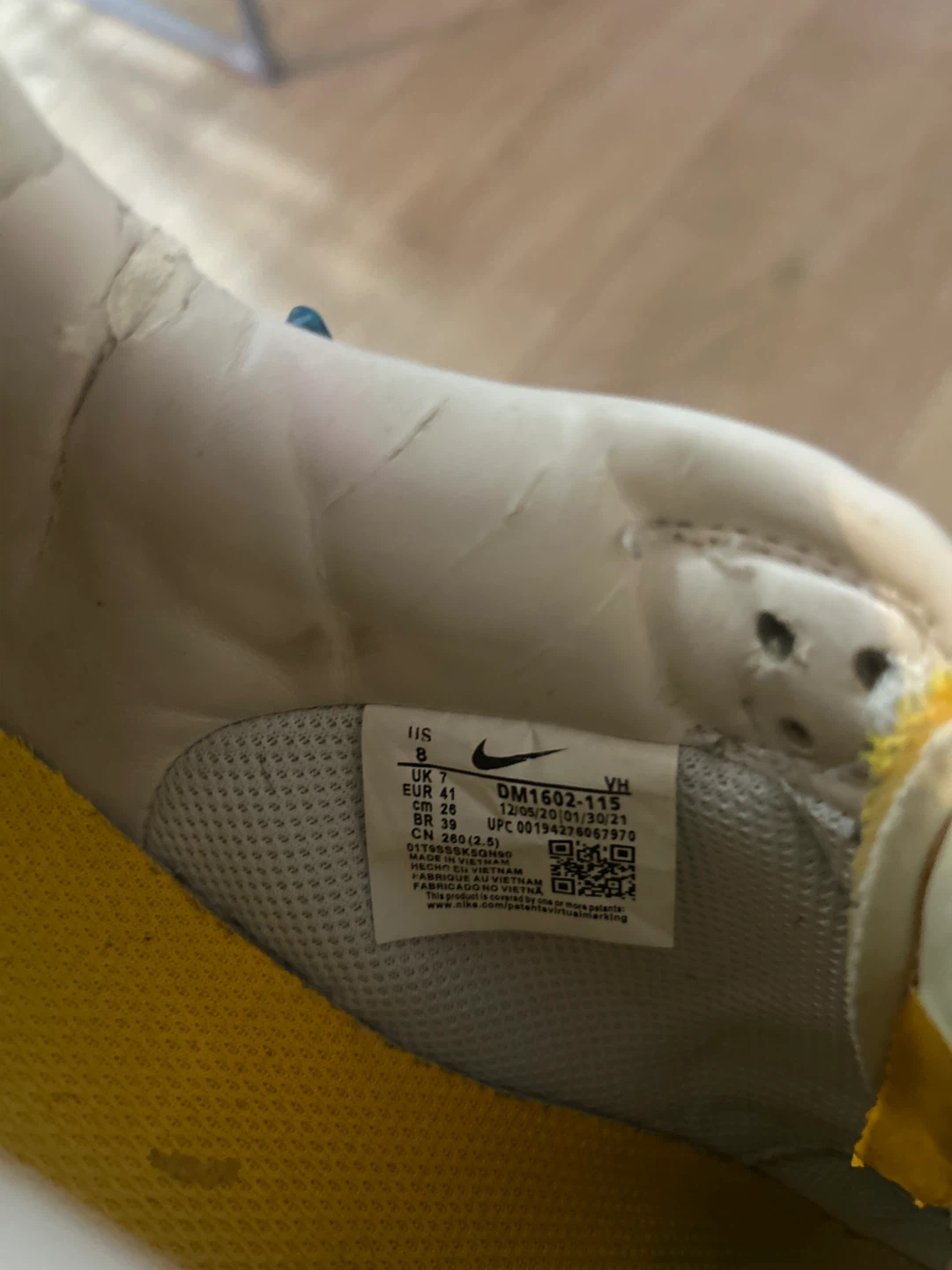 Nike "Shoelace" Off-White Dunk Low Sneakers - photo 3