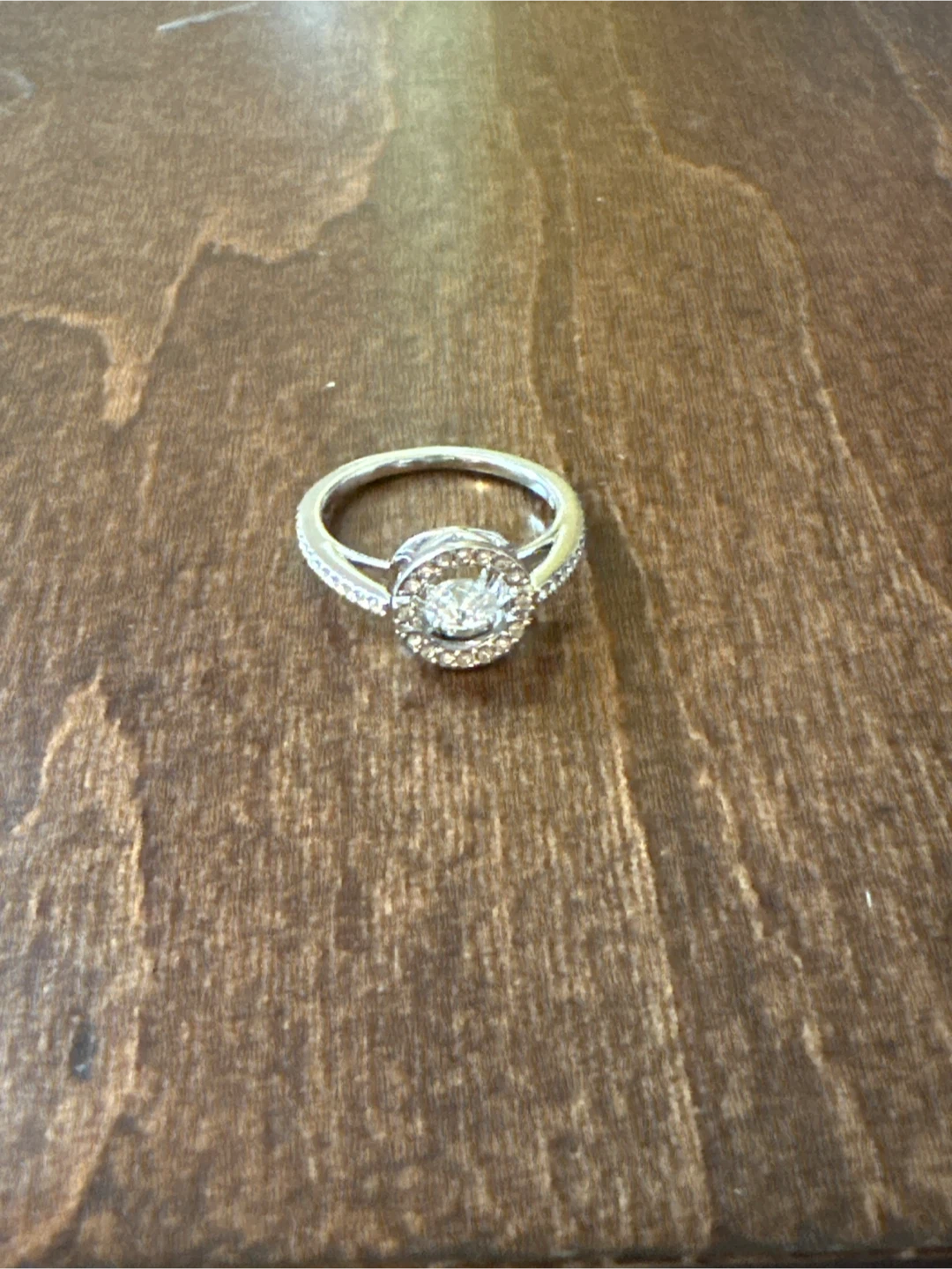 Rondelle Halo Ring