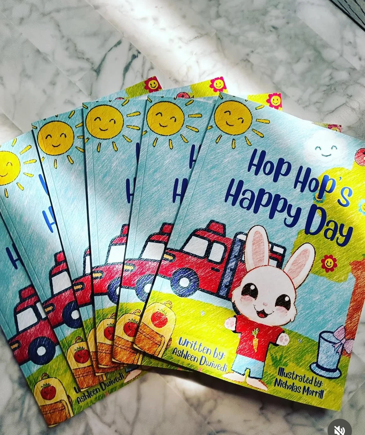 Hop Hop's Happy Day Children's Book