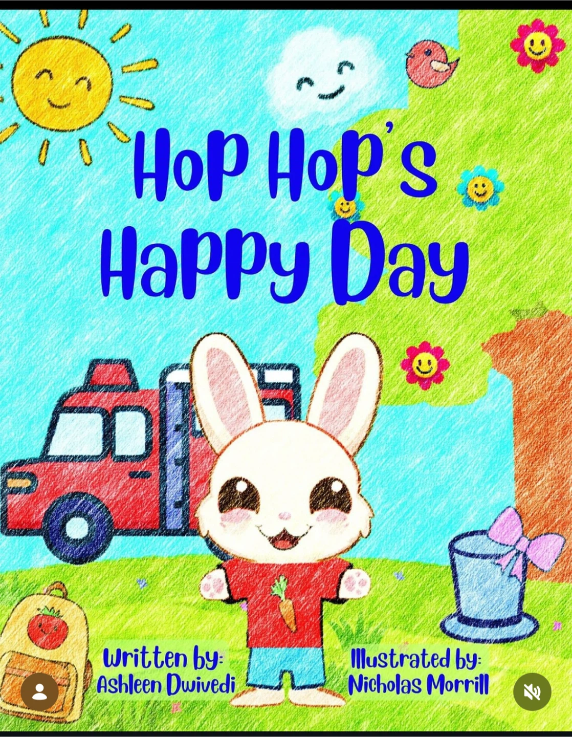 Hop Hop's Happy Day Children's Book - photo 2