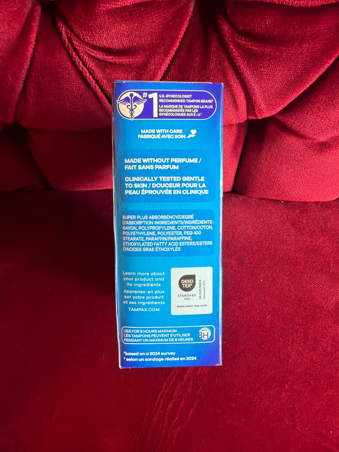 Tampax Pearl Super Plus Tampons, 18 Count - photo 3