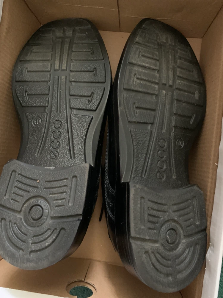ECCO Black Leather Dress Shoes - photo 3