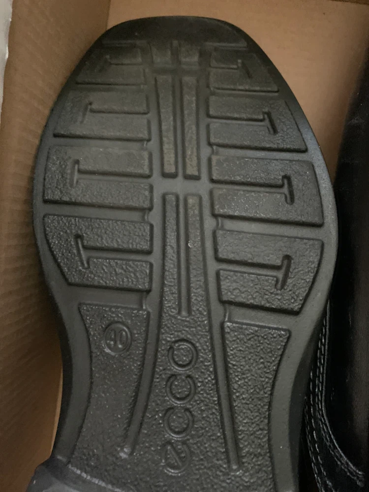 ECCO Black Leather Dress Shoes - photo 4