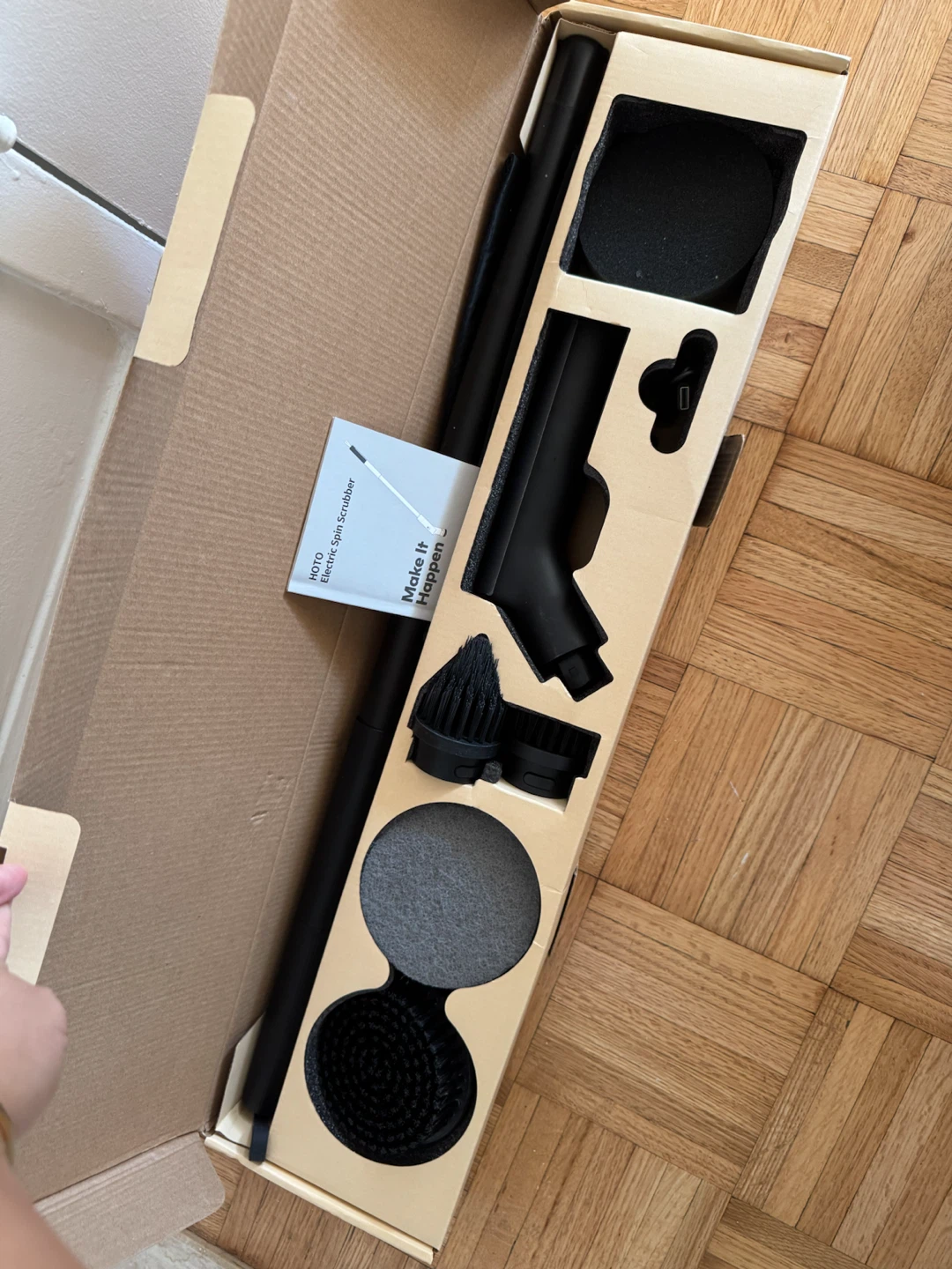 HOTO Electric Spin Scrubber