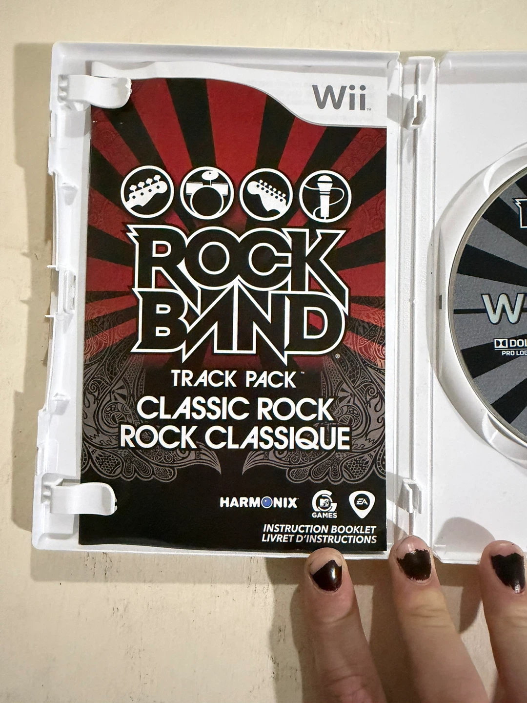 Rock Band Track Pack: Classic Rock (Nintendo Wii) - CIB - photo 3