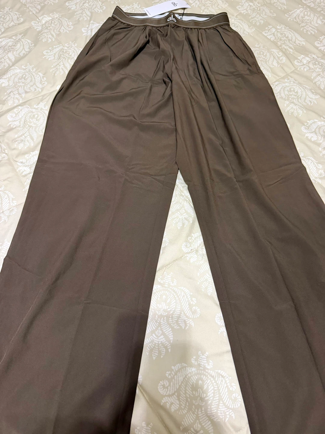 Ali Suit up Truoser size Large brown brand new - photo 2