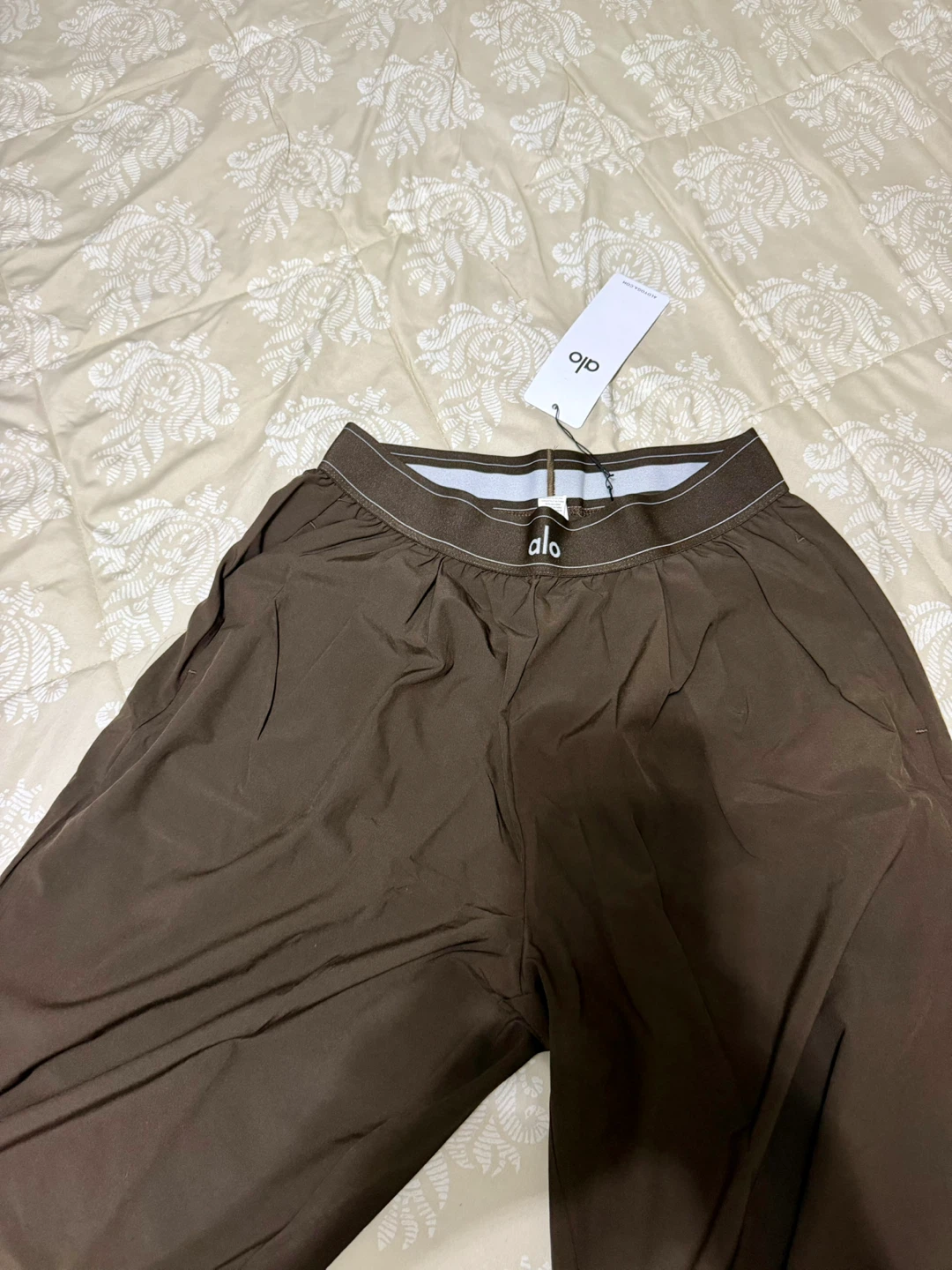 Ali Suit up Truoser size Large brown brand new - photo 3
