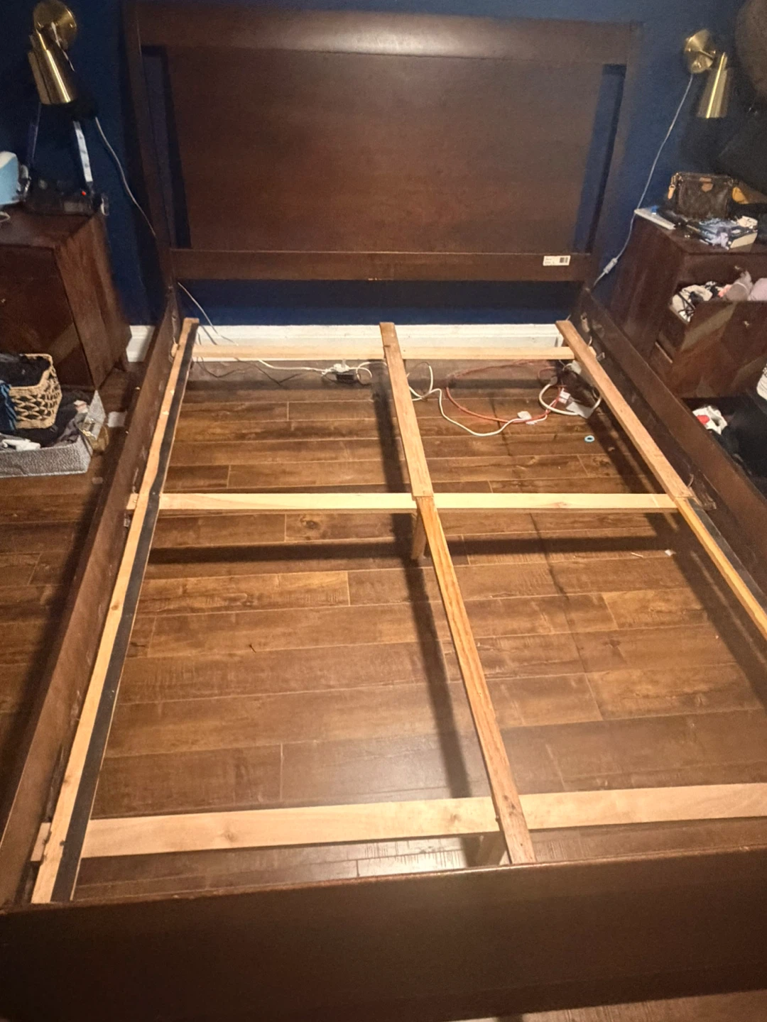 Queen Wooden Bed Frame