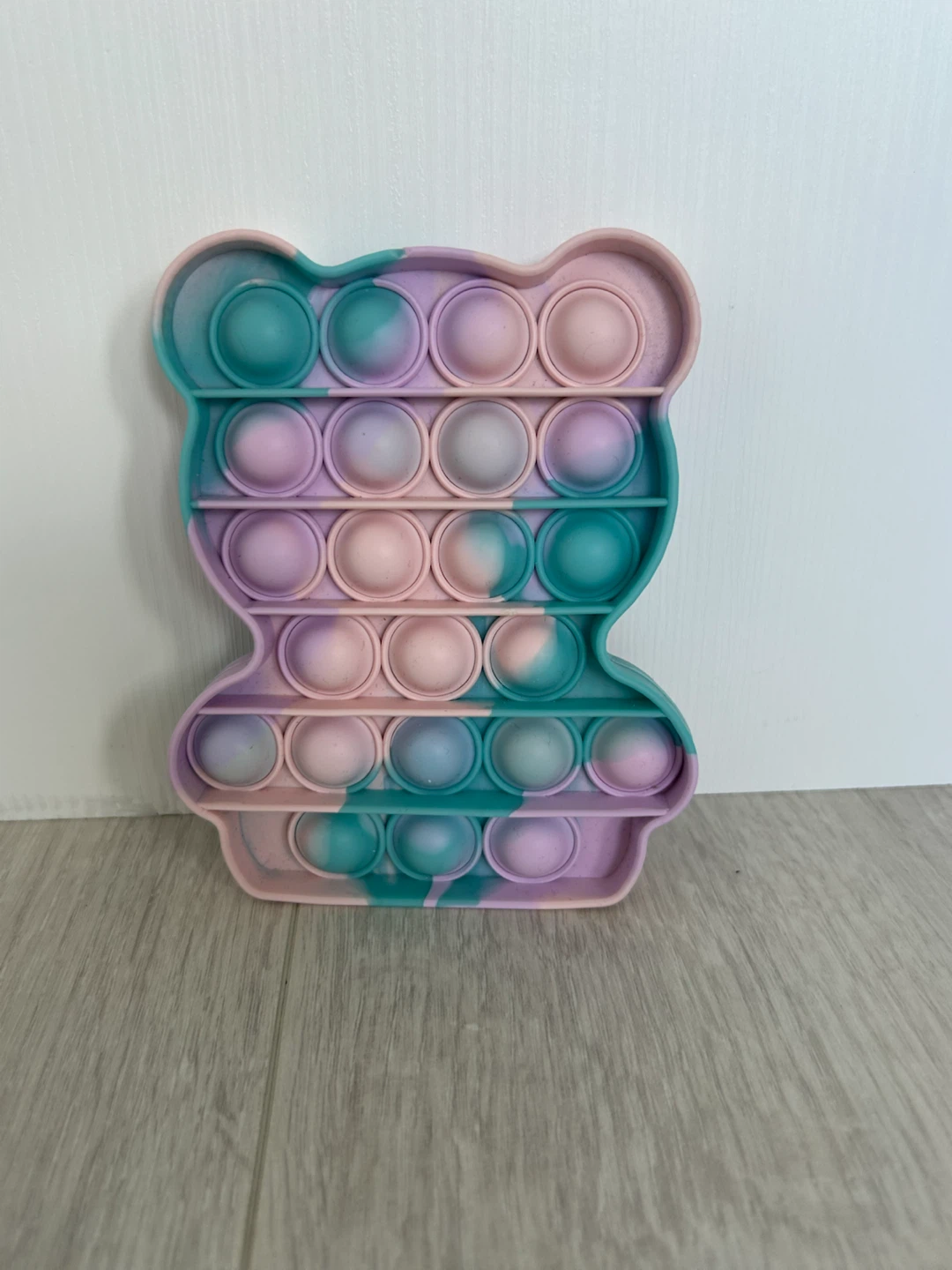 Bear-shaped Pop It Fidget