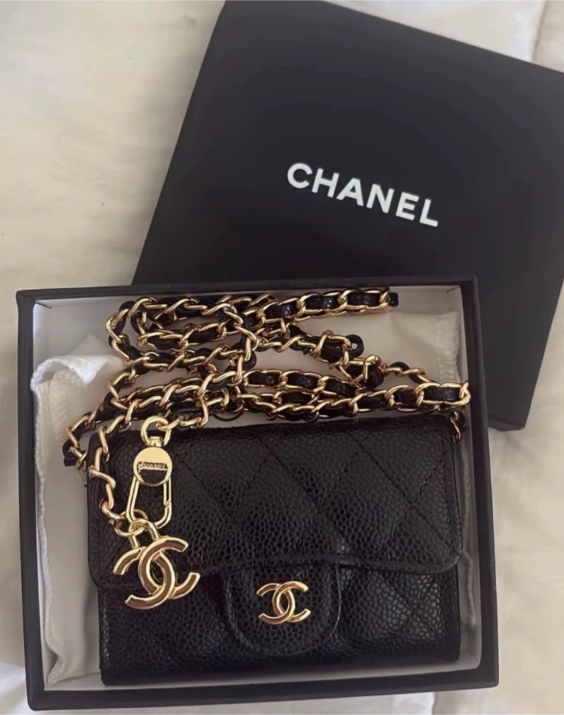 Chanel Quilted Wallet on Chain - photo 4