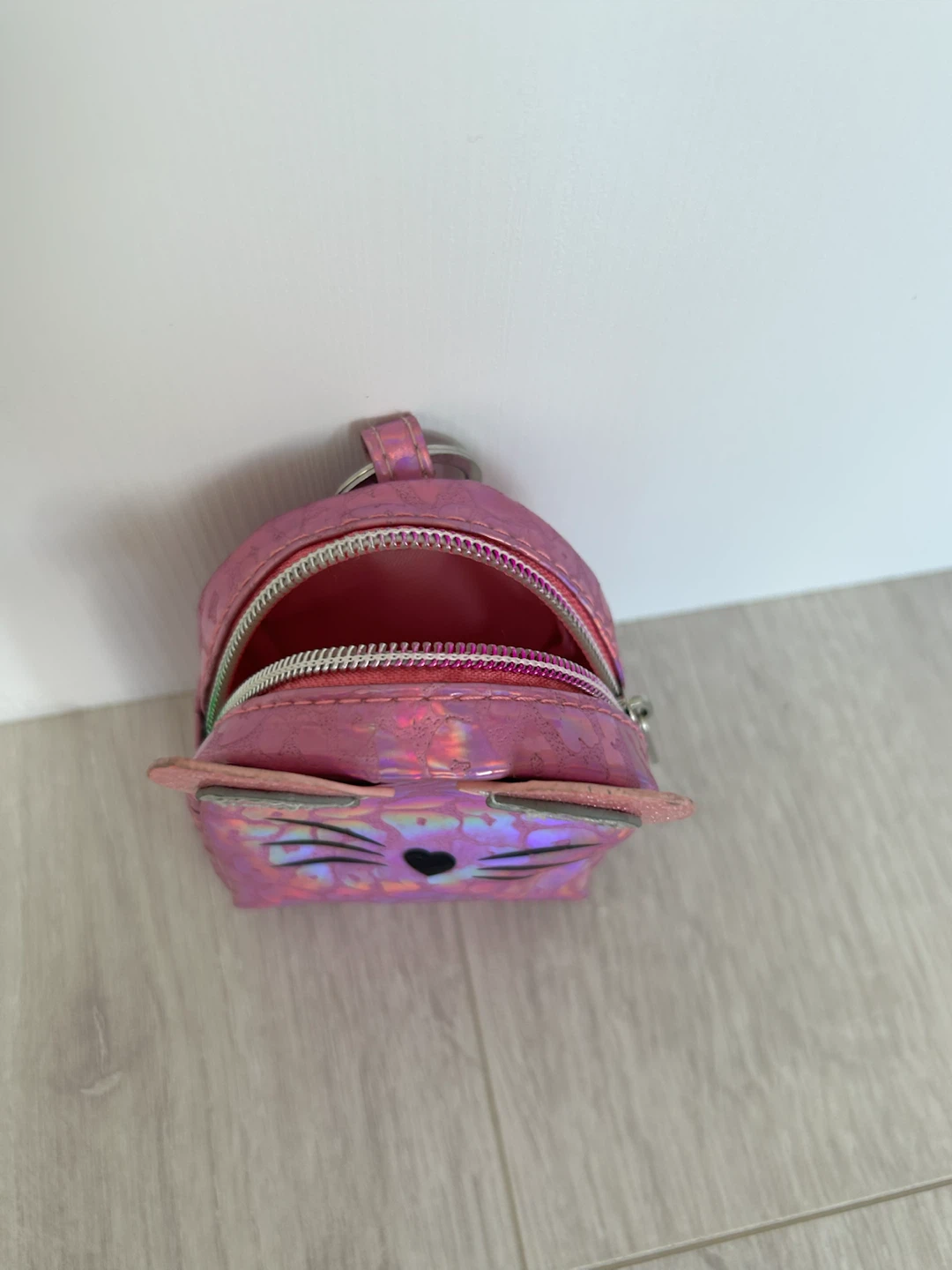 Pink Animal Mini Backpack Keychain - photo 3