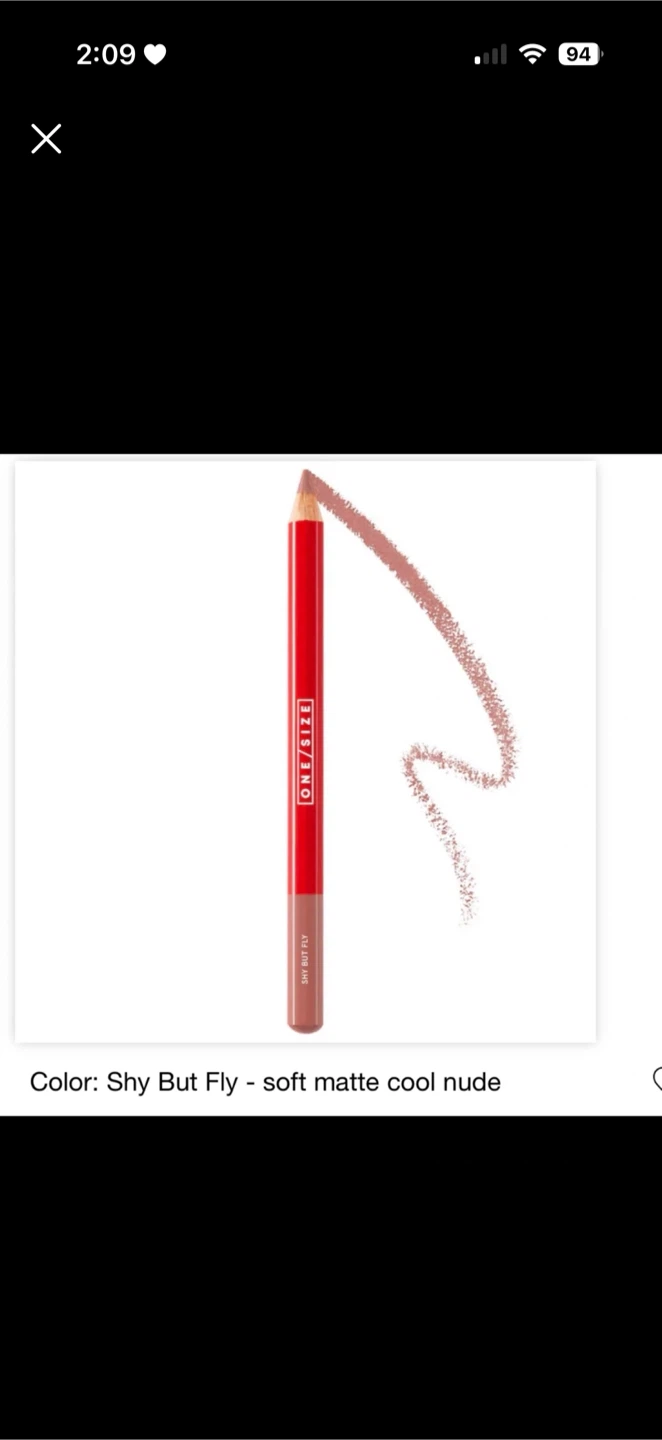 never used ONE/SIZE Lip Liner Pencil - Shy But Fly