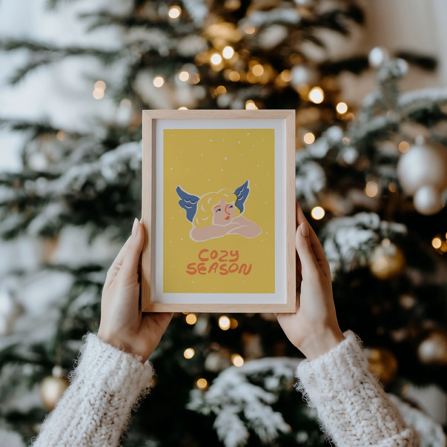 MCM 1950s Style Cozy Season Art Print - photo 3