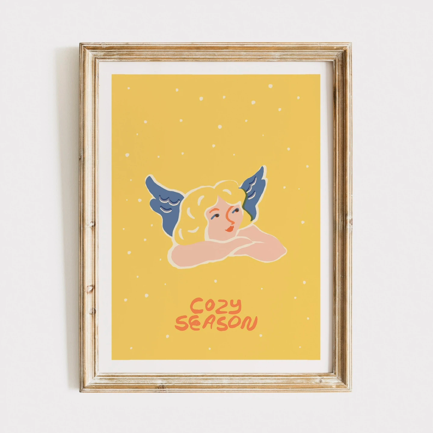 MCM 1950s Style Cozy Season Art Print - photo 2
