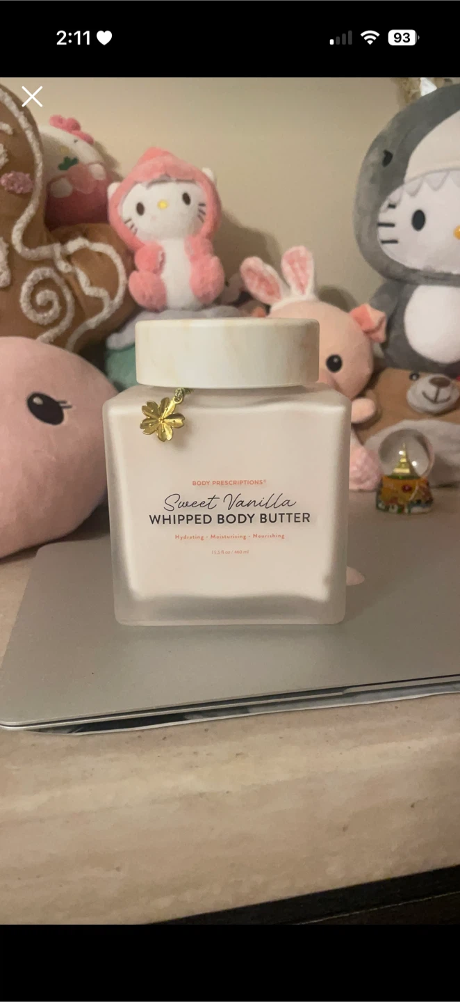 never used Body Sweet Vanilla Whipped Body Butter 15.5 oz