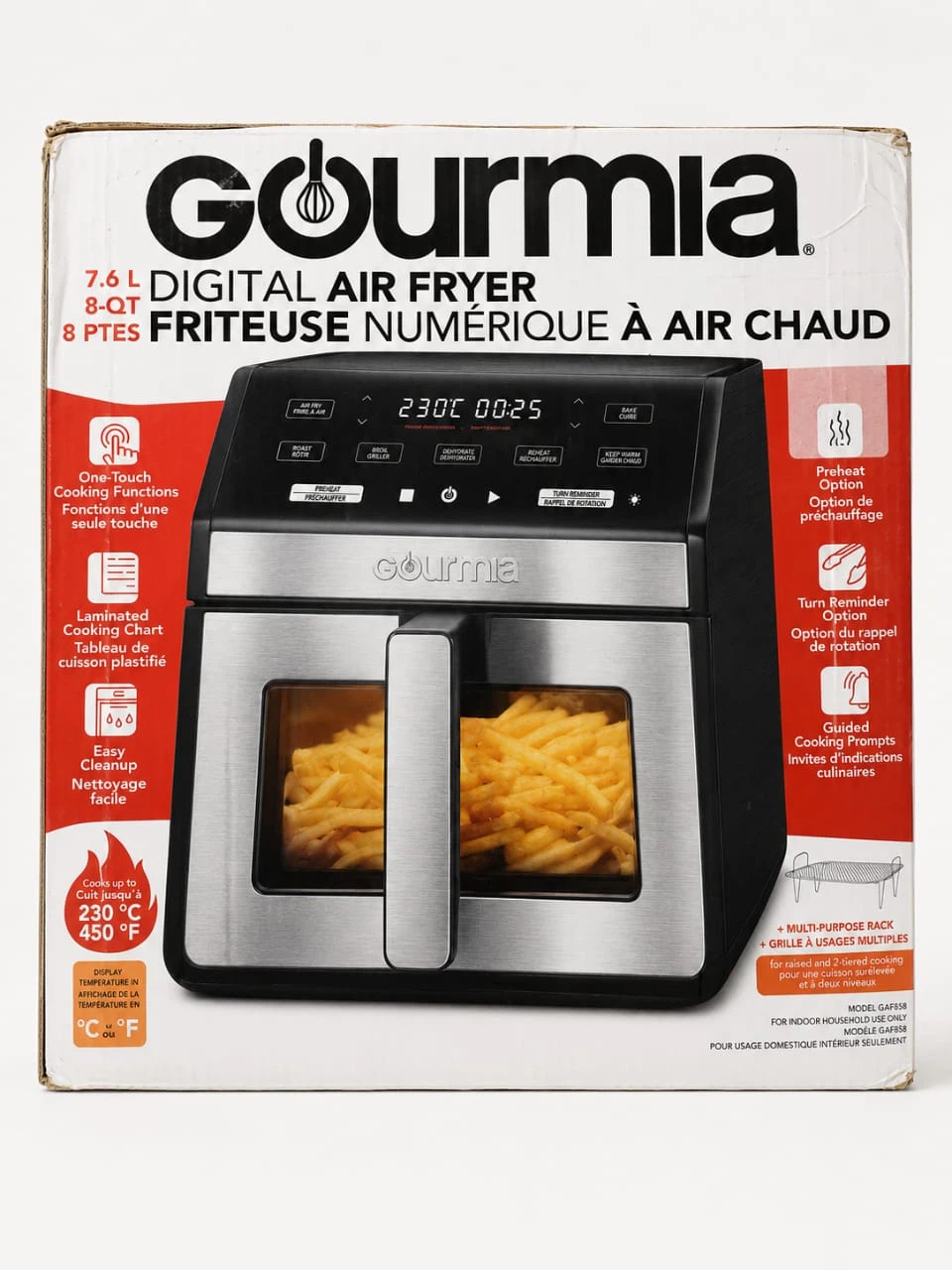 Gourmia 7.6 L Digital Air Fryer