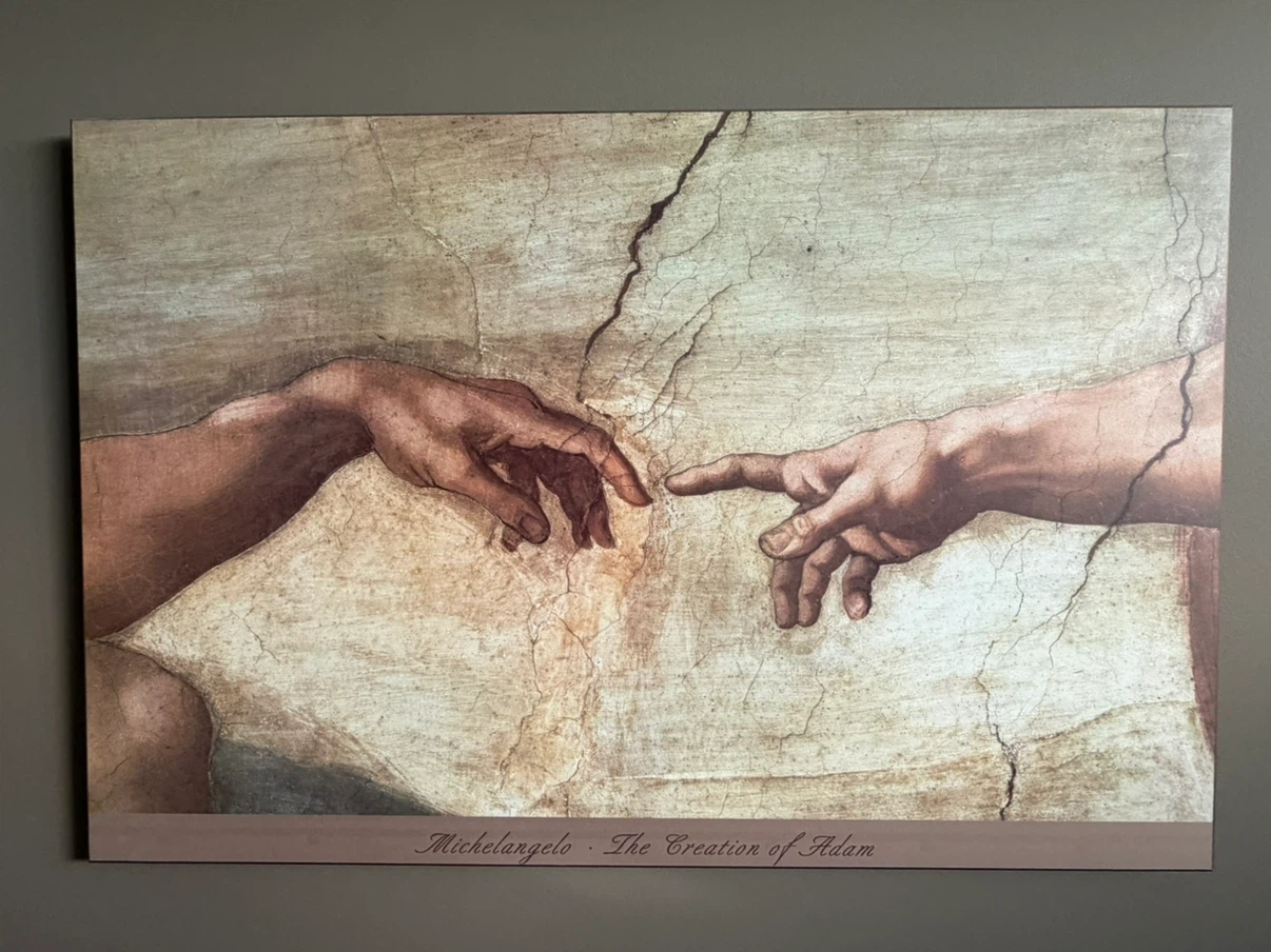 The Creation of Adam Replica - photo 2