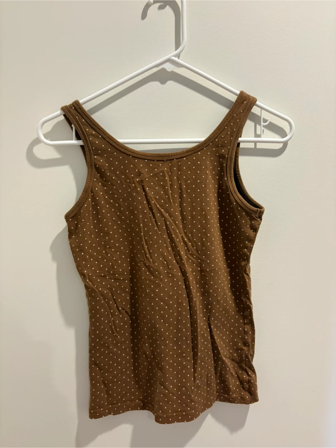 American Way Tank Top - Brown Polka Dot - photo 2