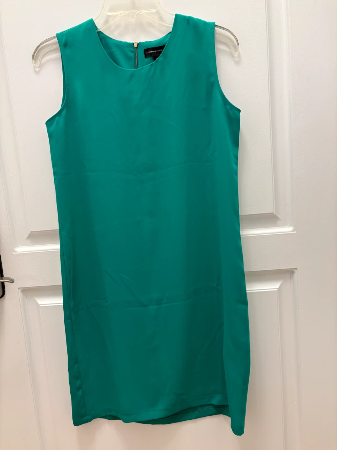 Adrienne Vittadini Teal Sheath Dress US 0