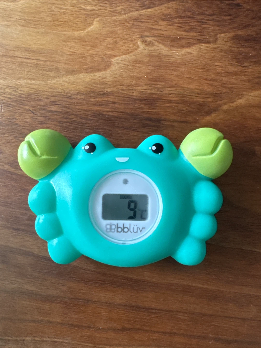 Bbluv Digital Baby Bath Thermometer - Crab
