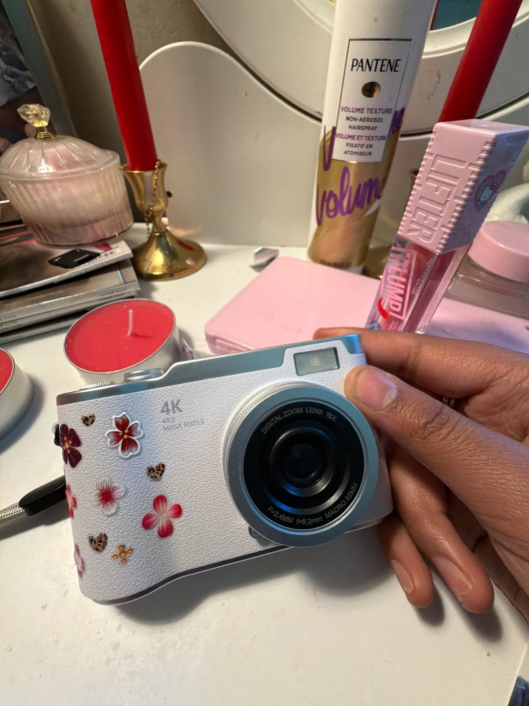 4K Digital Camera with 18x Optical Zoom