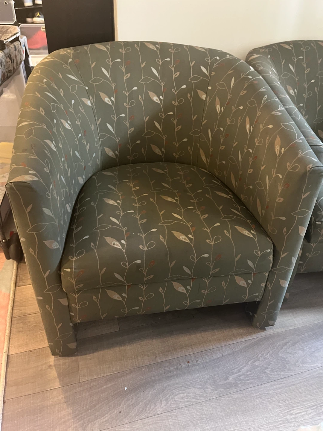 Set of 2 Barrel Chairs - photo 3