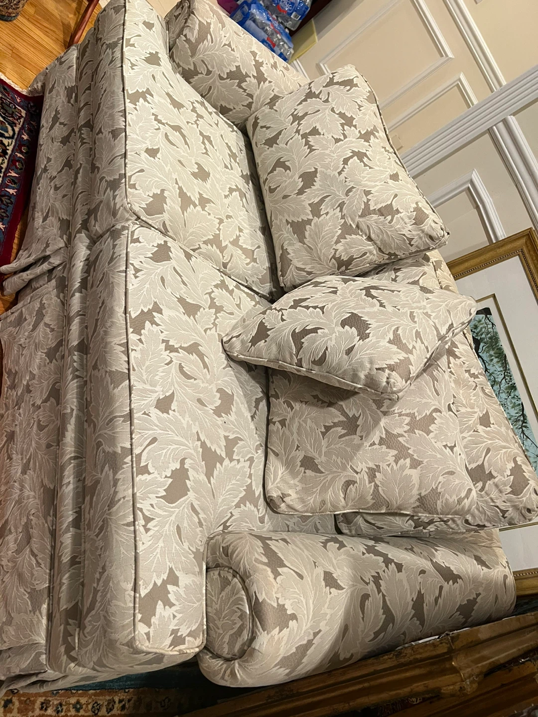 Furst sofa custom-made $150 Framed Landscape Painting