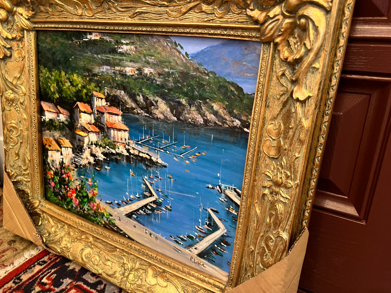 Furst sofa custom-made $150 Framed Landscape Painting - photo 5
