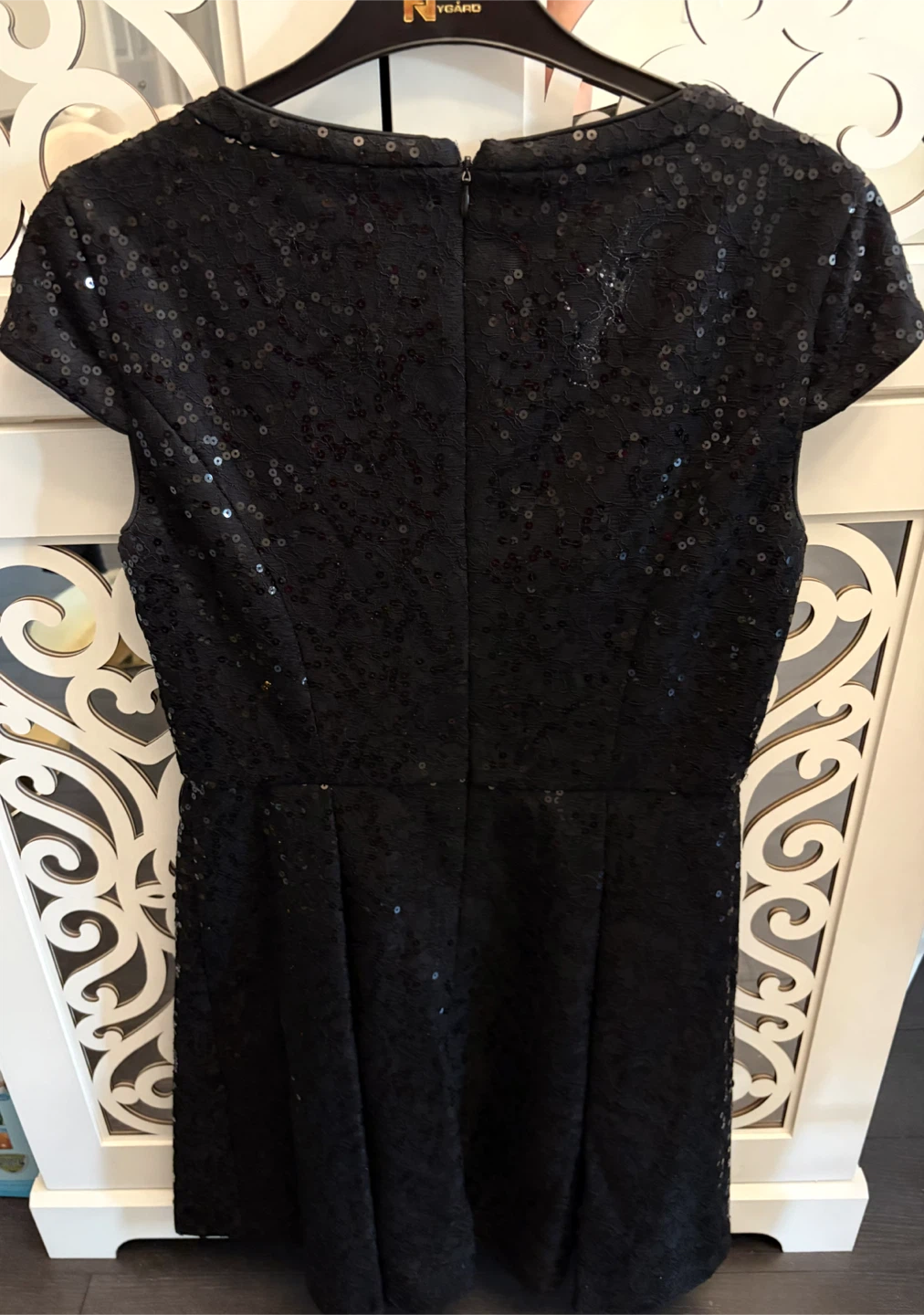 Calvin Klein Black Sequin Dress - Size 8 - photo 3