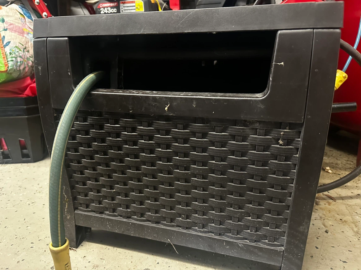 Hose Reel Storage Box