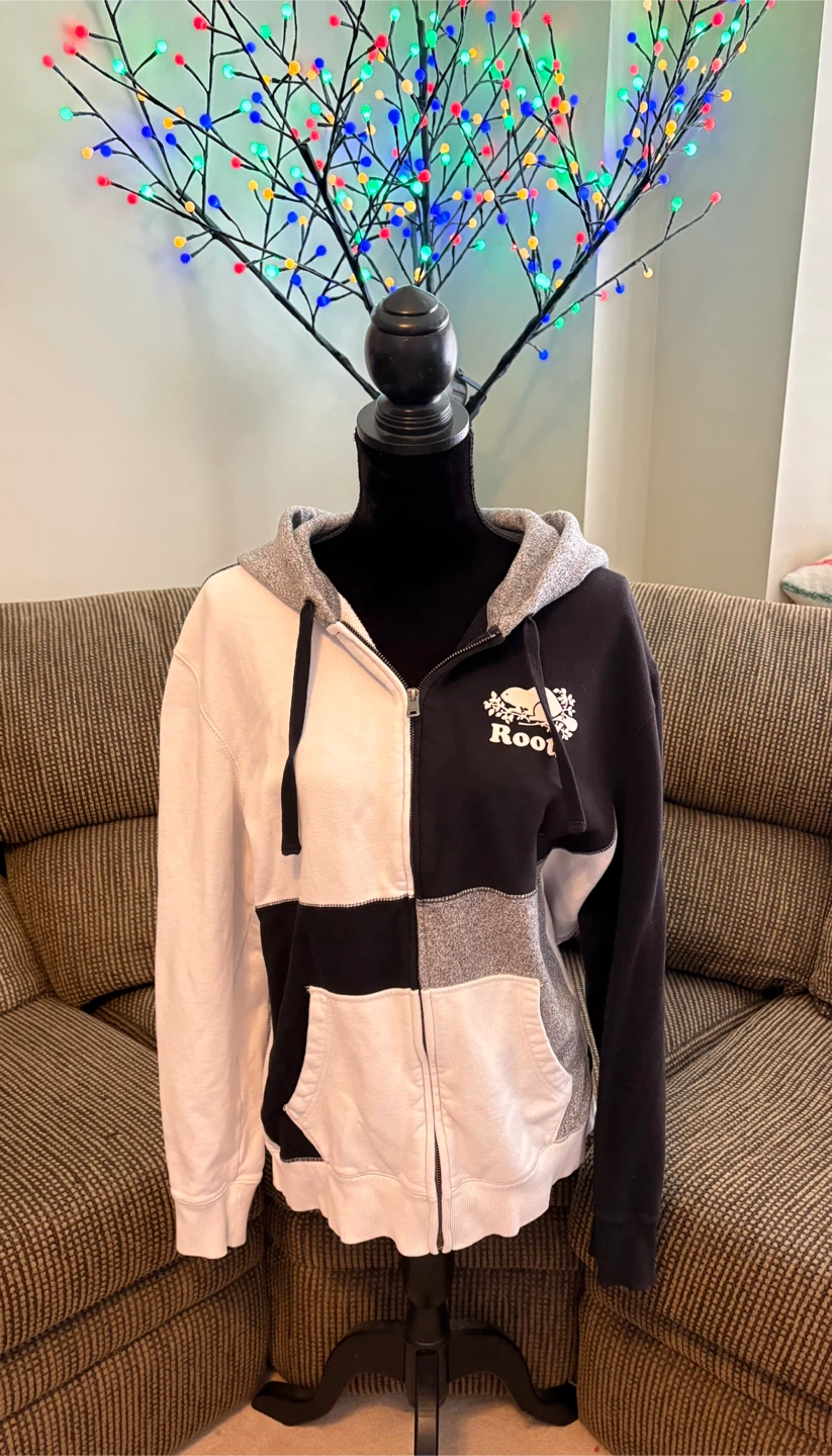 ✨✨Roots Colour Block Full Zip Hoodie