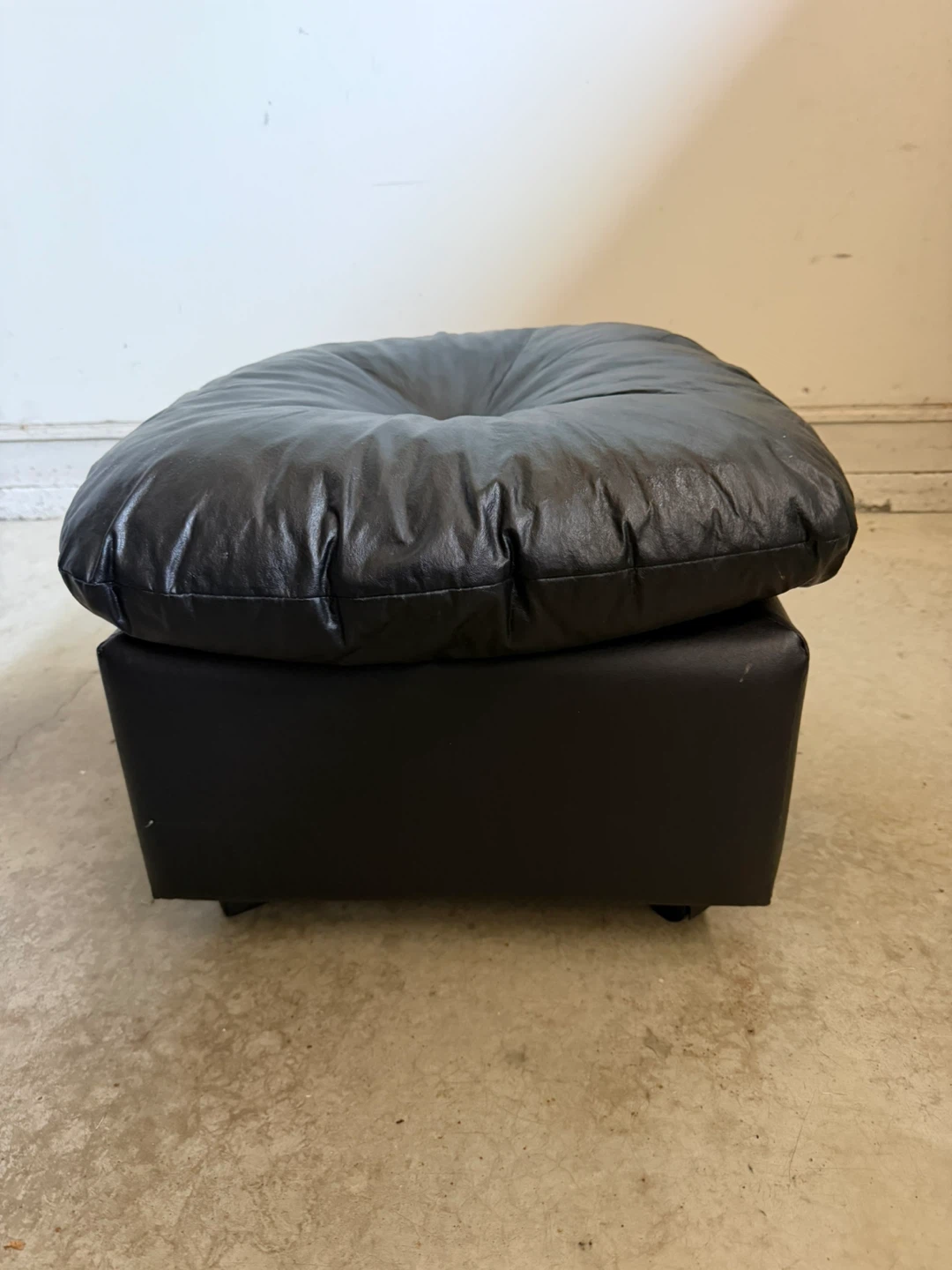 Black Ottoman