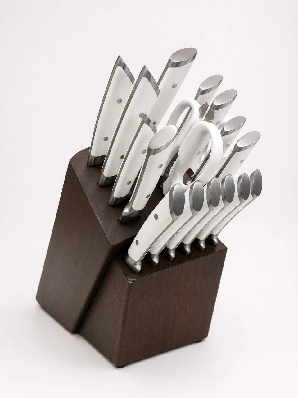 15 Piece Knife Set with Wooden Block