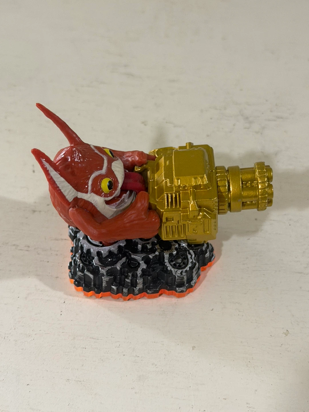 Skylanders Rare Flocked Springtime Trigger Happy Figure Loose - photo 2