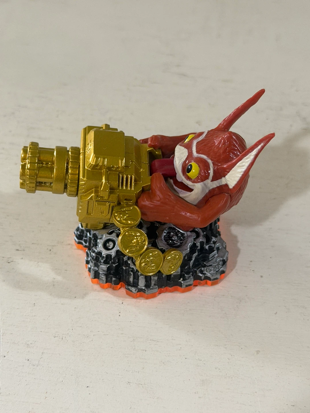 Skylanders Rare Flocked Springtime Trigger Happy Figure Loose - photo 4