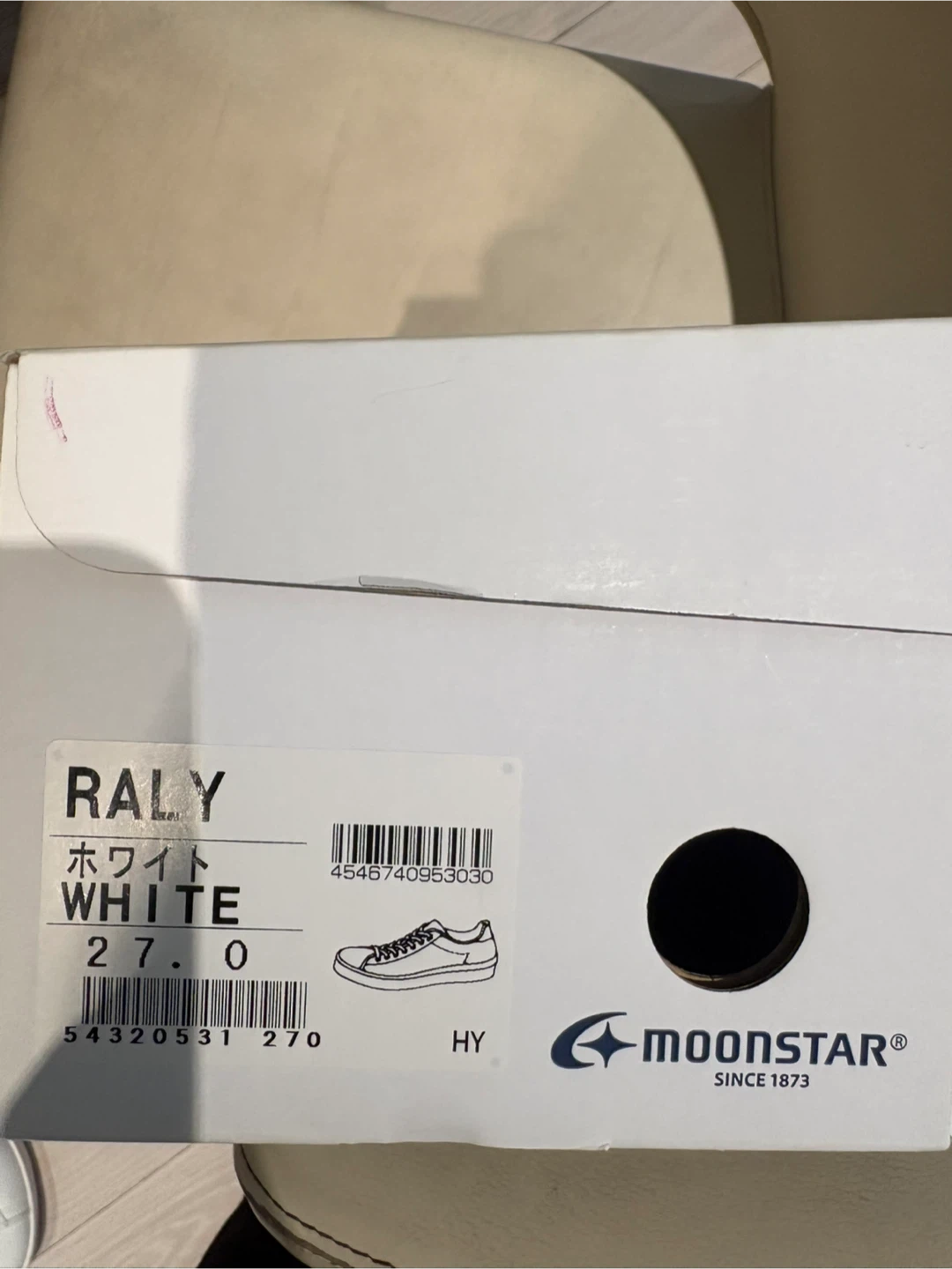 Moonstar CHIC INJECTION RALY VUL white sneakers 6M/27cm w Box - photo 5