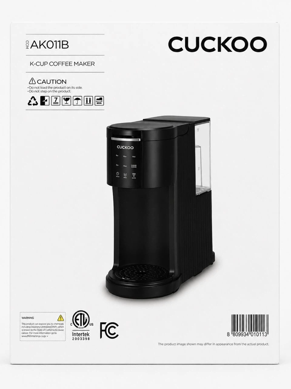 CUCKOO 3-in-1 1.2L K-Cup Coffee Maker (Black) - photo 2