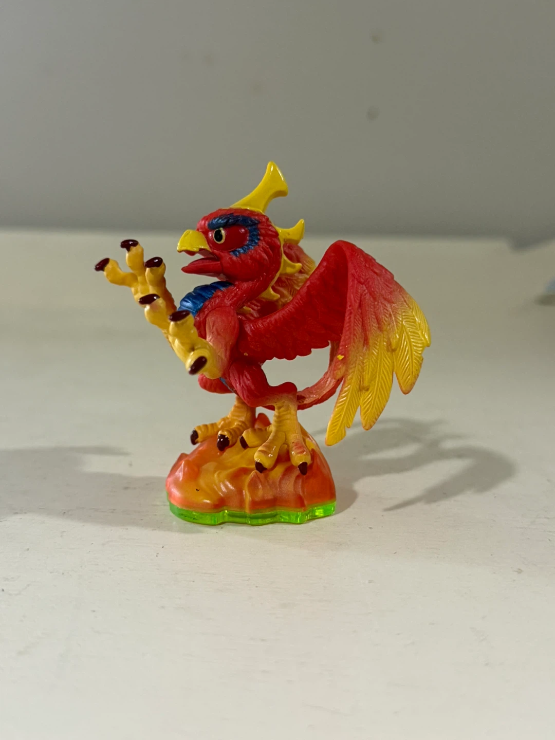 Skylanders Sunburn Series 1 Green Base Figure Dragon's Peak - photo 2