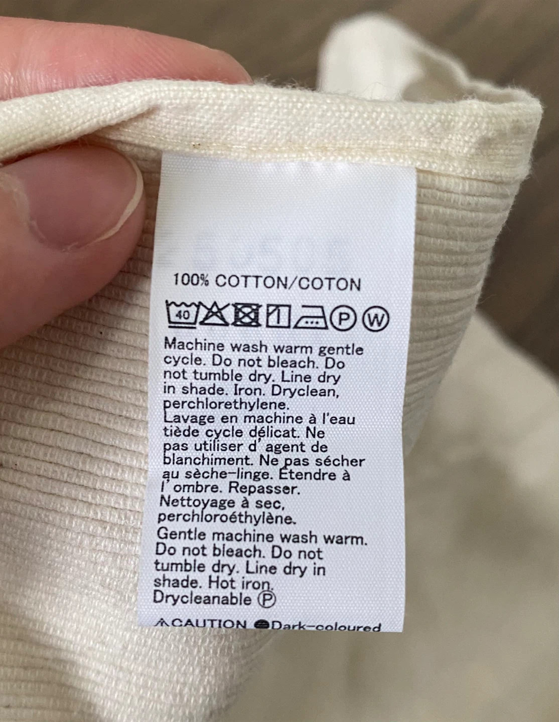 100% Cotton Thick Cloth MUJI - photo 2
