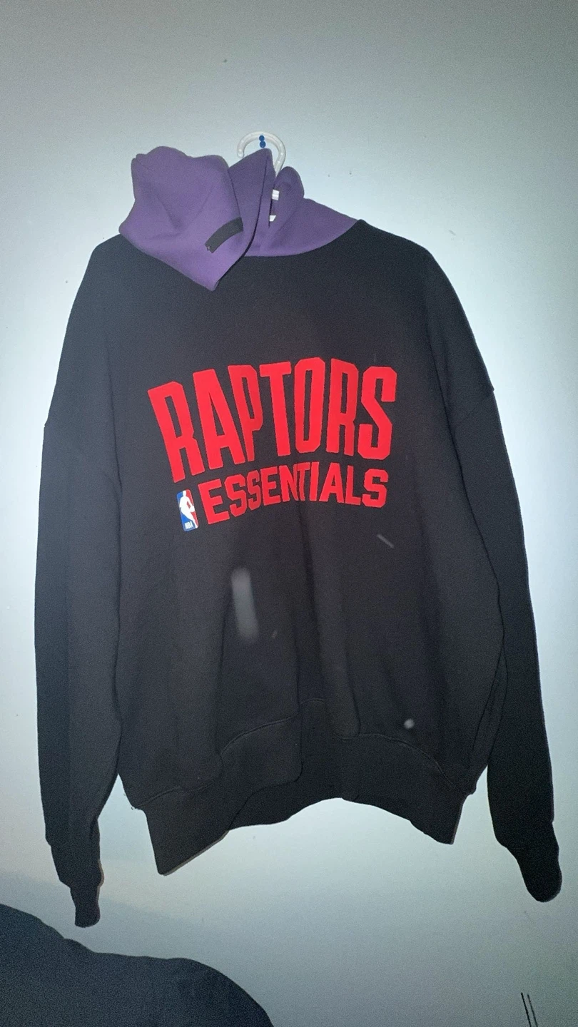 Essentials x Toronto raptors hoodie