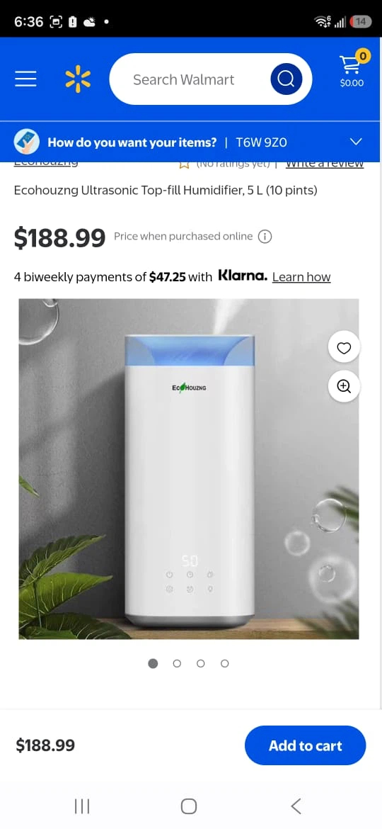 Ecohouzng Ultrasonic Cool Mist Humidifier 5L - photo 3