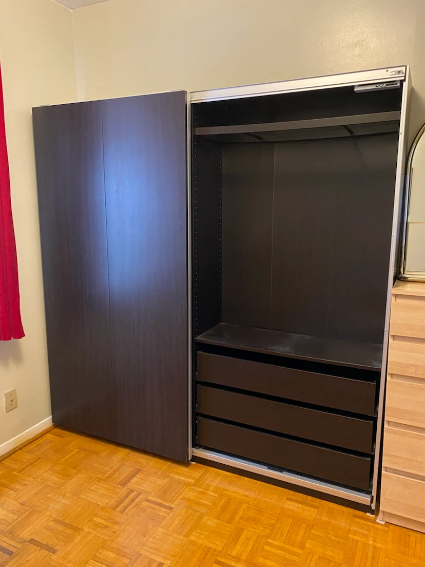 Ikea PAX wardrobe, shallow depth - photo 3